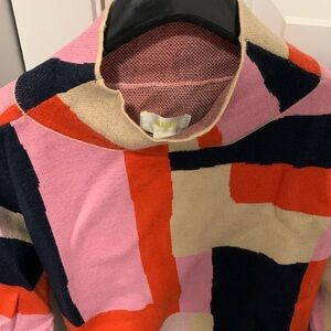 Maeve Multicolor Cowl Neck Sweater